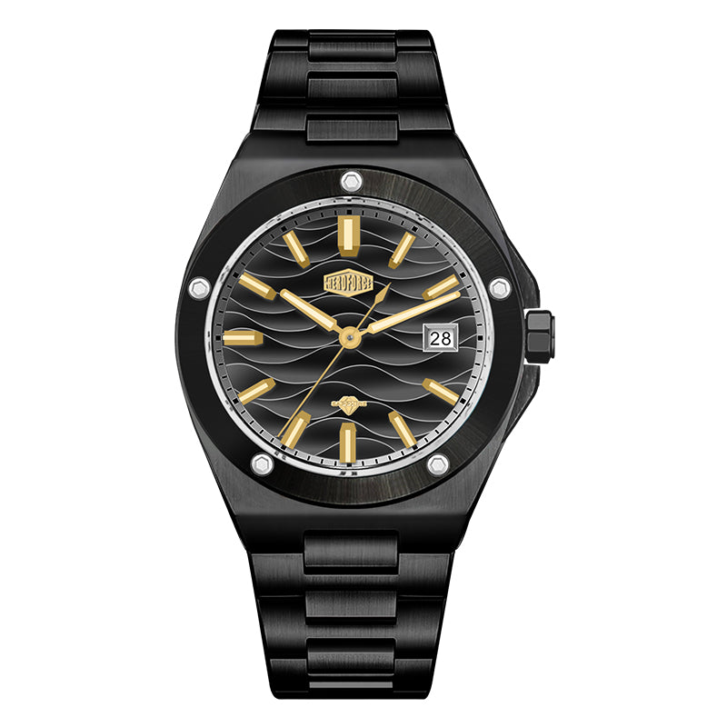 HeroForce 5039 – Luxury Watch - Wave Textured Dial & Sapphire Glass Martino Valenti