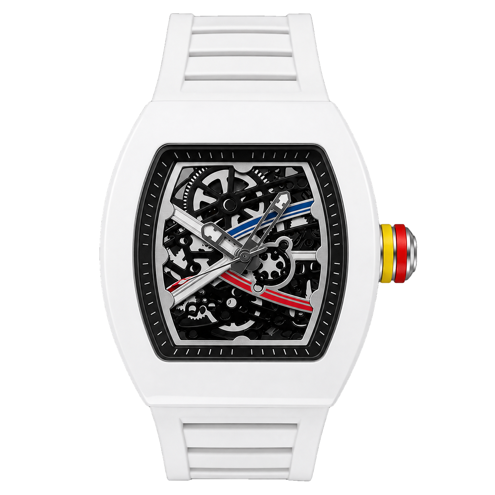 CORSARO – Tricolor Racing Skeleton Watch Martino Valenti