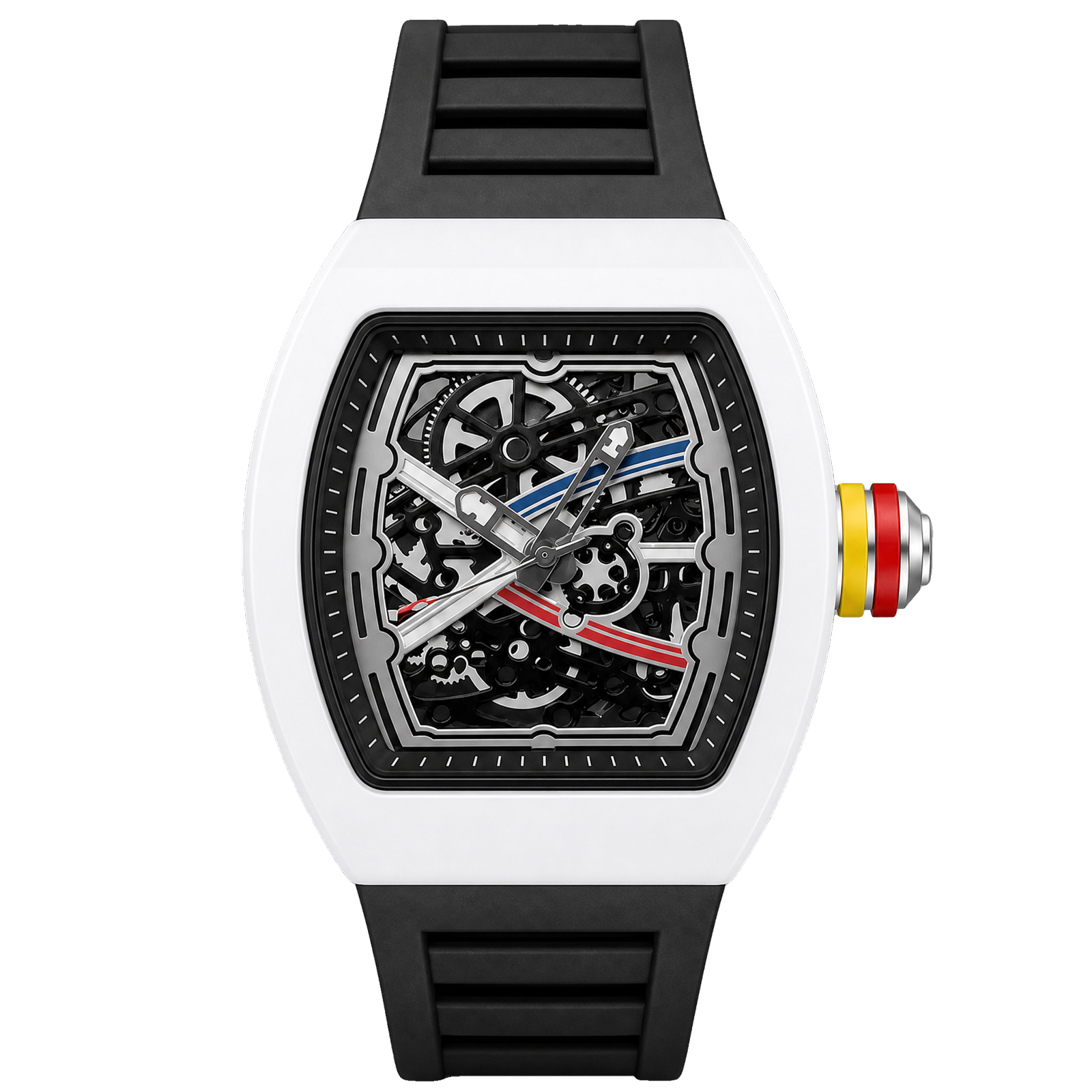CORSARO – Tricolor Racing Skeleton Watch Martino Valenti