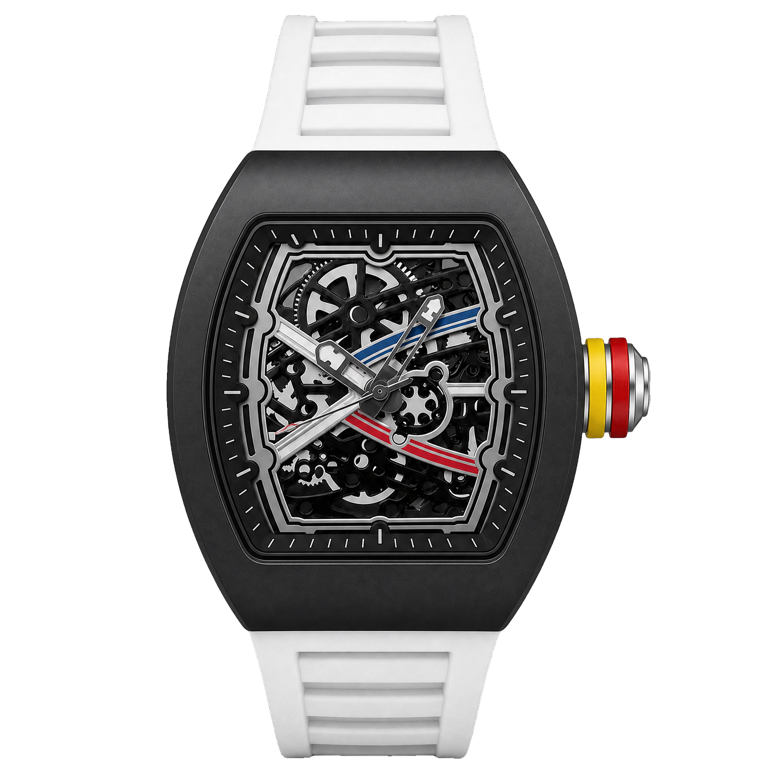 CORSARO – Tricolor Racing Skeleton Watch Martino Valenti