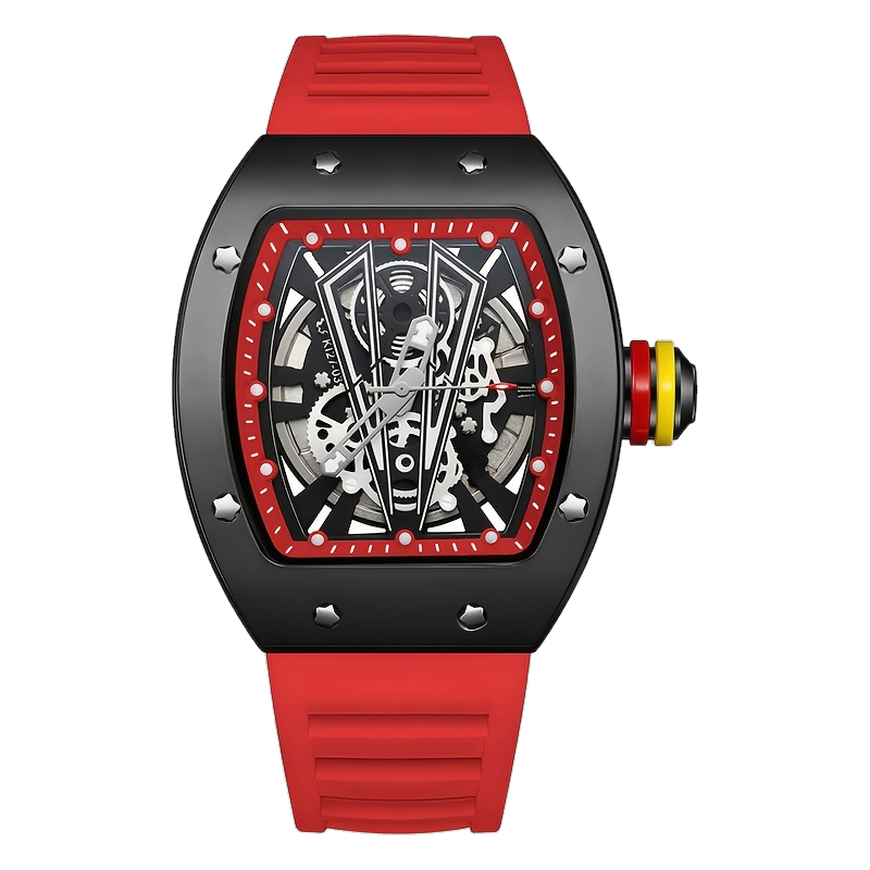 VELCRON - Black case, red accent