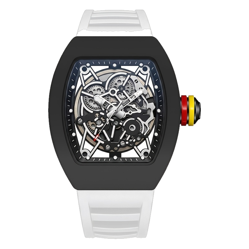 RIVANTO - Black case, white strap