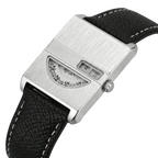 BRONVARA – Men’s Retro Style Rectangular Watch with Leather Strap GIORGIO MARENO