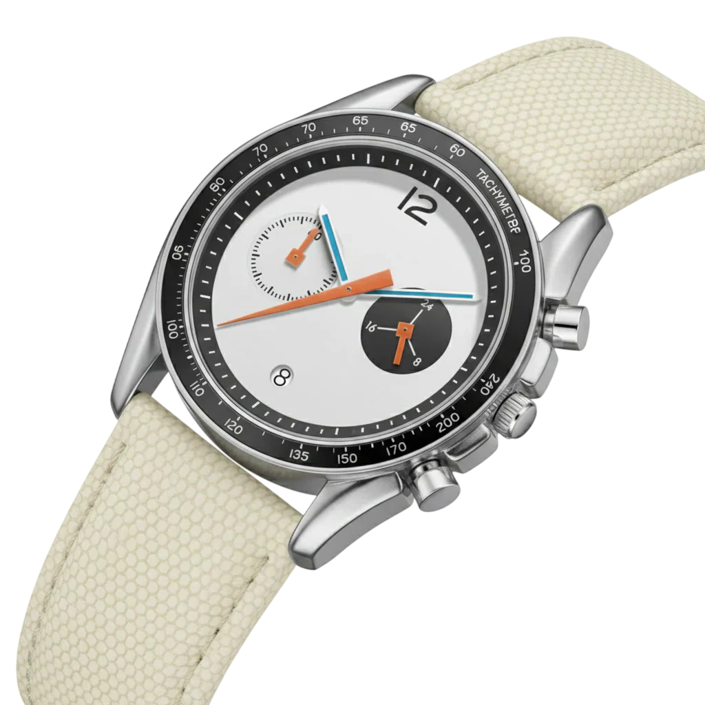 VEXORIS – Men’s Classic Chronograph Watch with Sport Fabric Strap GIORGIO MARENO