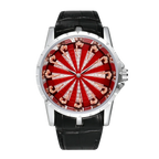 New Fashion Men's Watch with Creative Skull Design, Leather Strap, Elegant Wristwatch, Perfect Birthday or Anniversary Gift for Husband, Boyfriend, Friend Martino Valenti