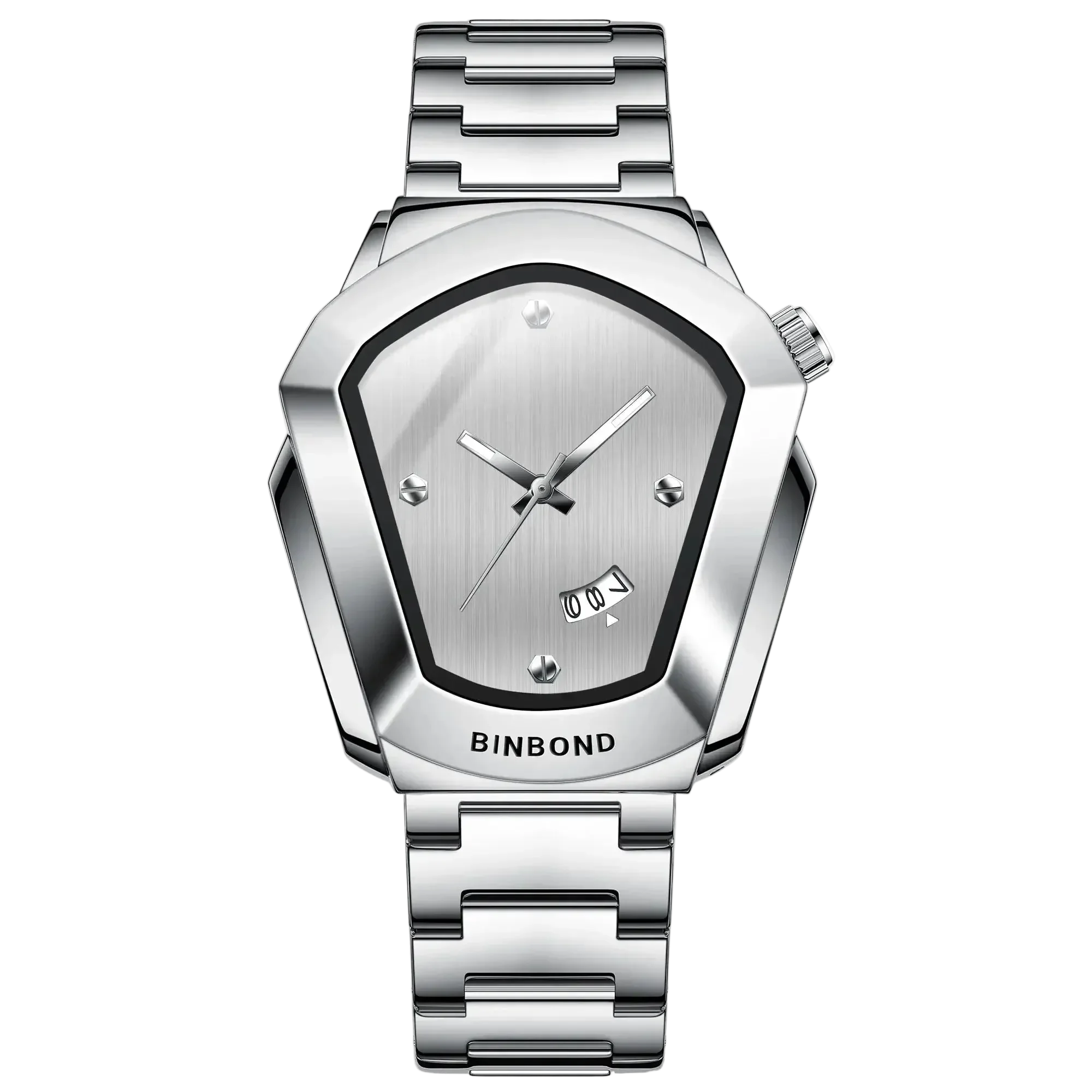 BINBOND New B760 Fashion Machine Model Men's Quartz Watch Waterproof Night Light Calendar Business Men's Quartz Watch 2025 - Sergio Cavelli