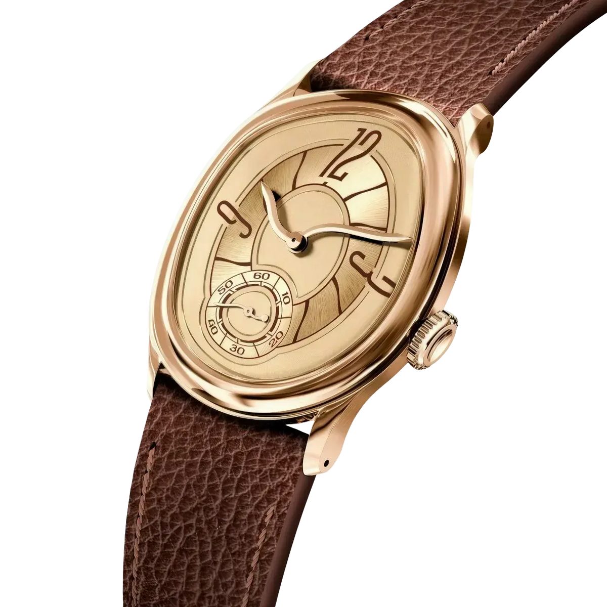NIVORIS – Men’s Elegant Dress Watch with Leather Strap Gregor Palmer Watches