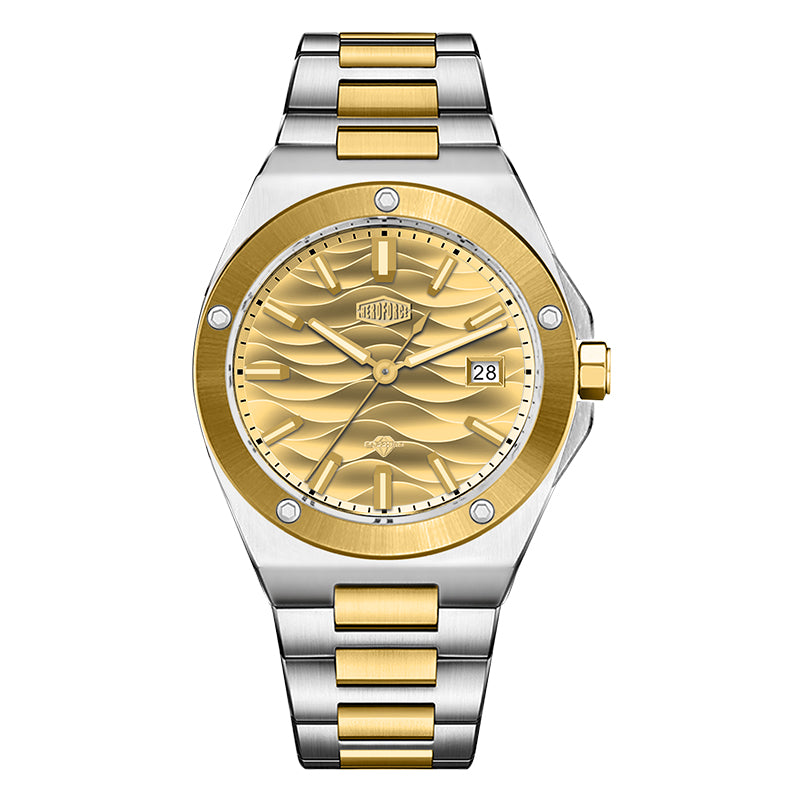 HeroForce 5039 – Luxury Watch - Wave Textured Dial & Sapphire Glass Martino Valenti