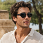 MV Weston — Round Acetate Sunglasses worn