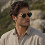 MV Vintage Round No.05 — Sunglasses worn