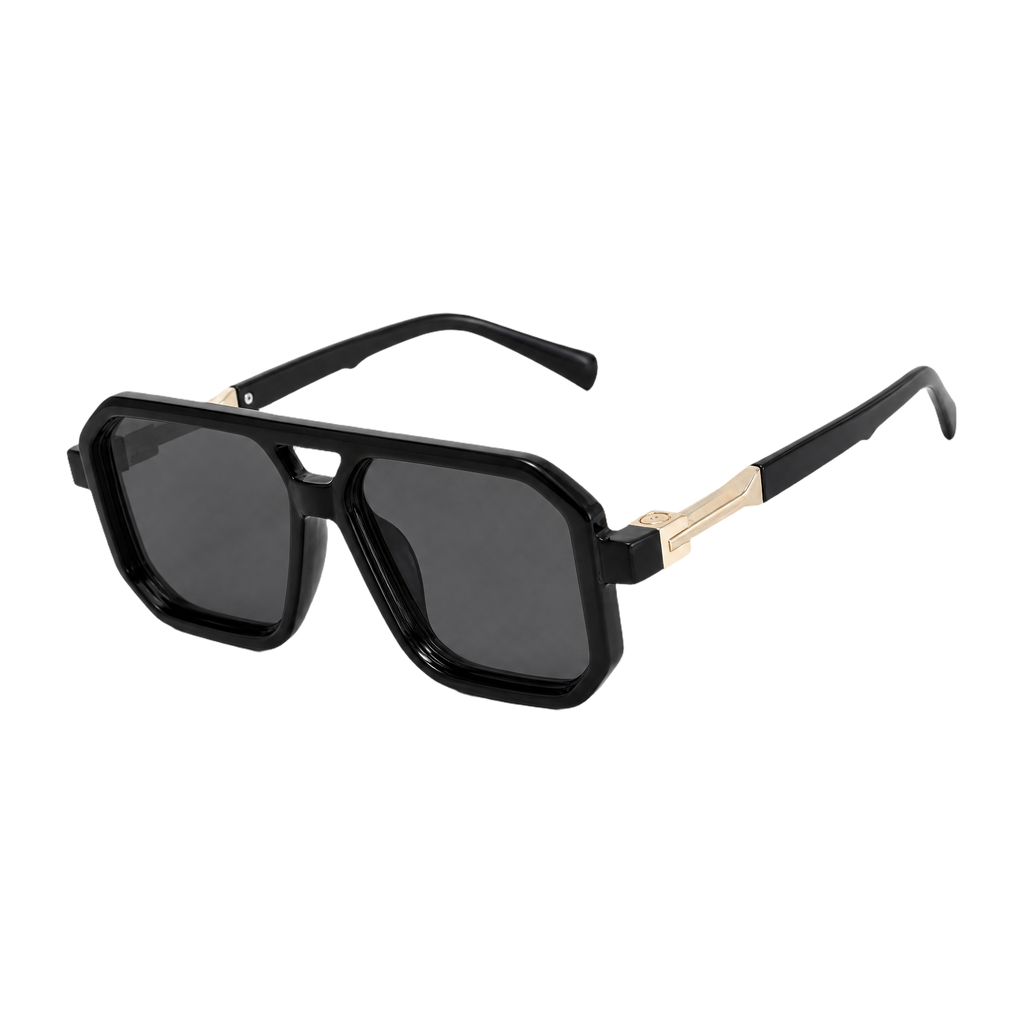 MV Warwick — Square Acetate Sunglasses Black 2