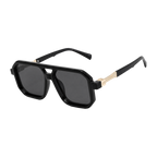 MV Warwick — Square Acetate Sunglasses Black 2