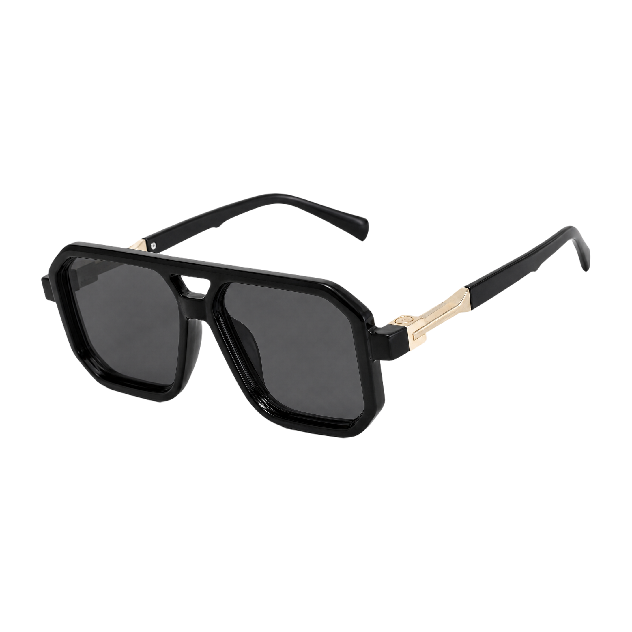 MV Warwick — Square Acetate Sunglasses Black 2