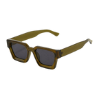 MV Kingsley — Square Acetate Sunglasses Blue Yellow