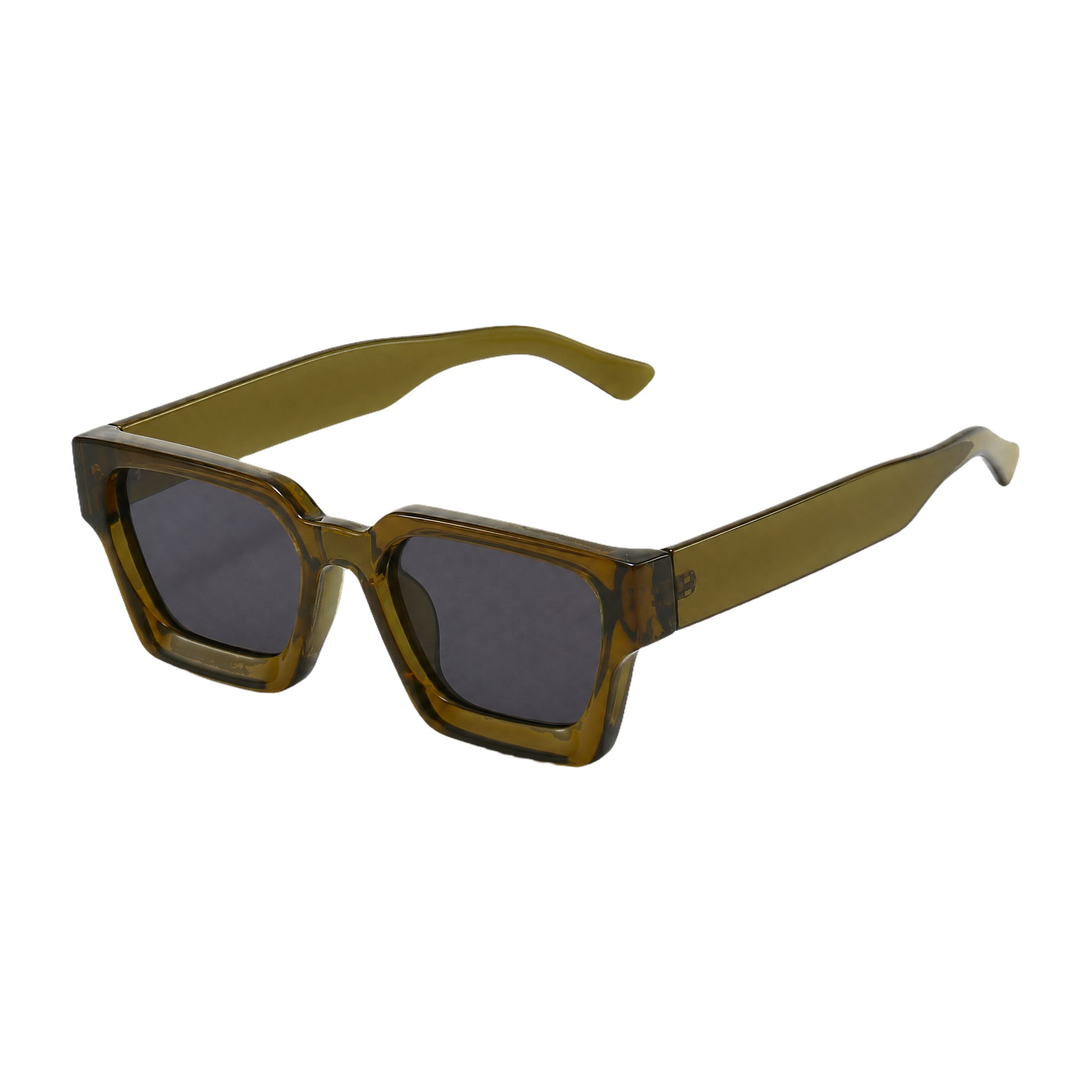 MV Kingsley — Square Acetate Sunglasses Blue Yellow
