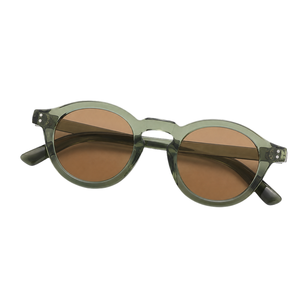 MV Cassius — Round Acetate Sunglasses folded