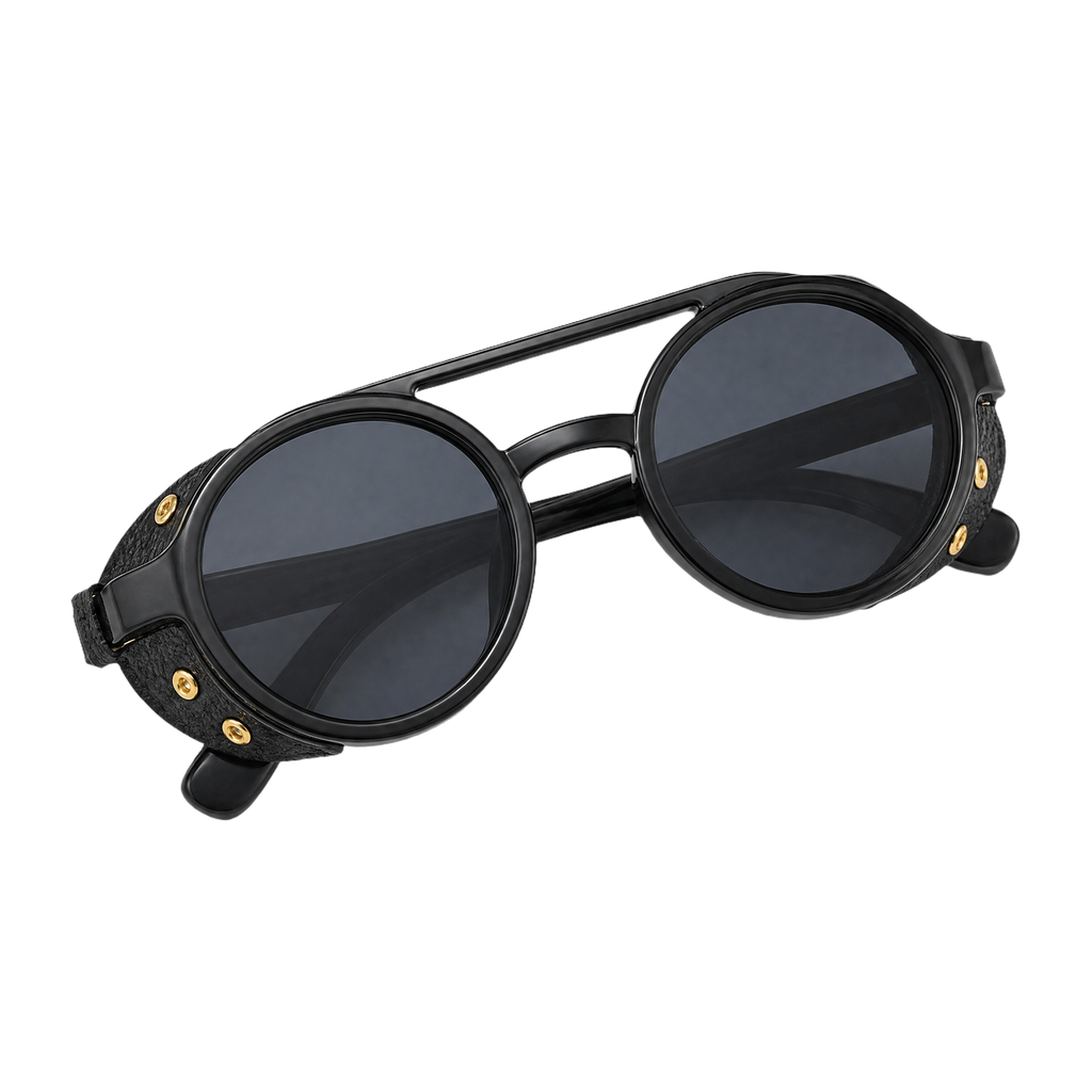 MV Vintage Round No.03 — Sunglasses folded