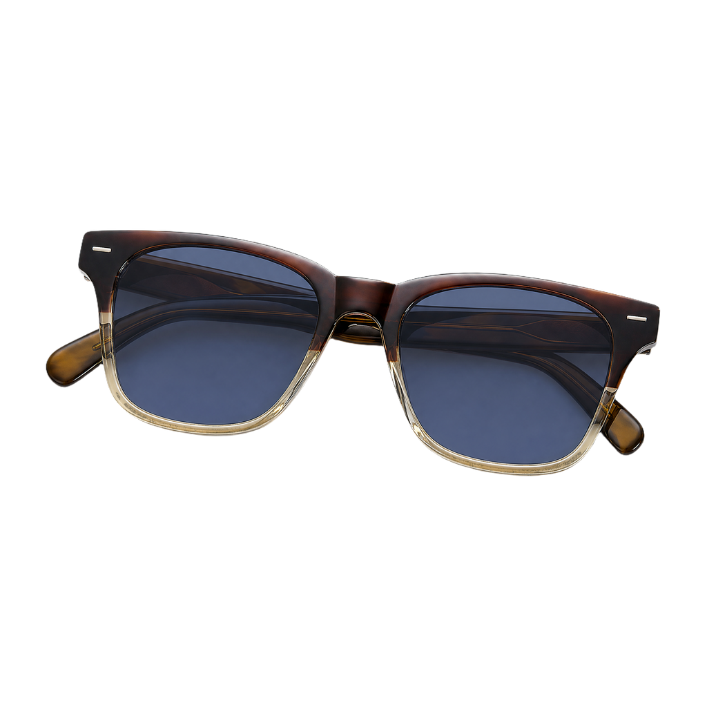 MV Calloway — Square Acetate Sunglasses folded