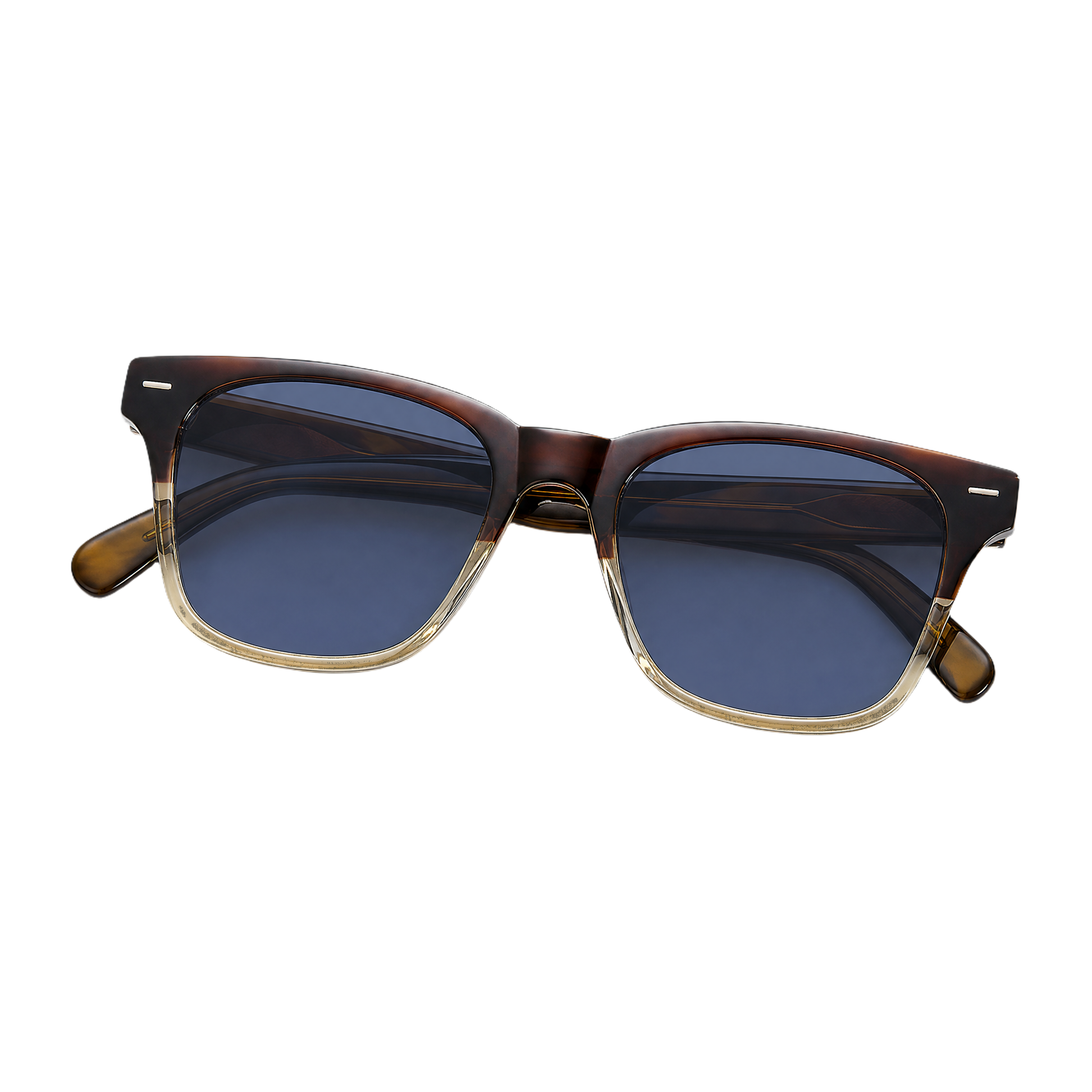 MV Calloway — Square Acetate Sunglasses folded