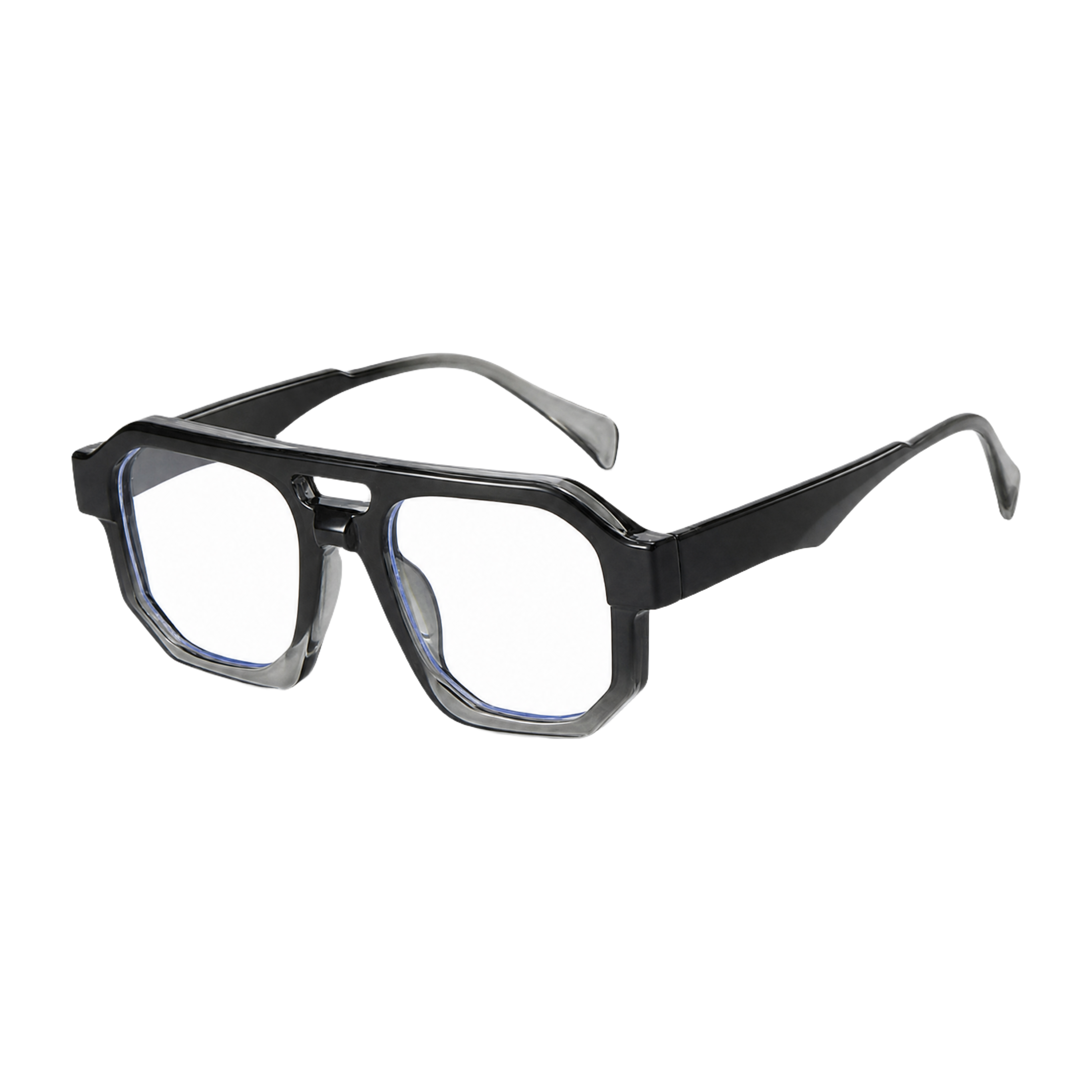 MV Marlowe — Sunglasses Black Grey Clear