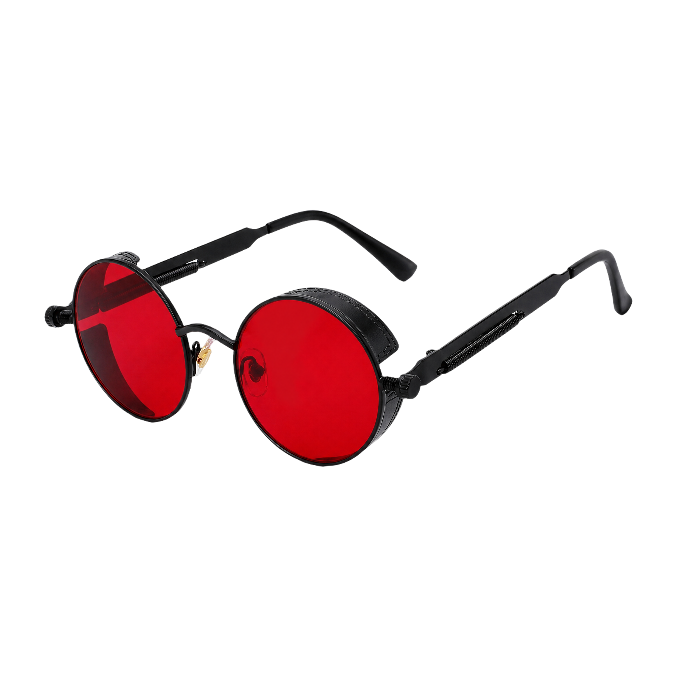 MV Vintage Round No.04 — Sunglasses Red