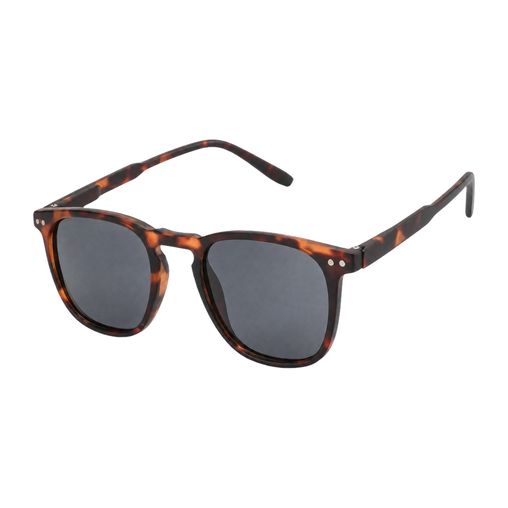 MV Weston — Round Acetate Sunglasses Teal Red