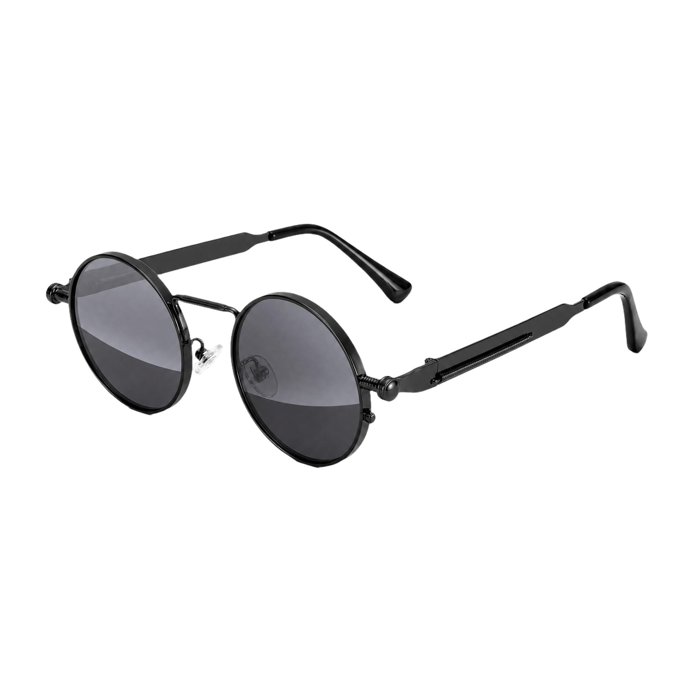 MV Vintage Round No.05 — Sunglasses Black Photochromic