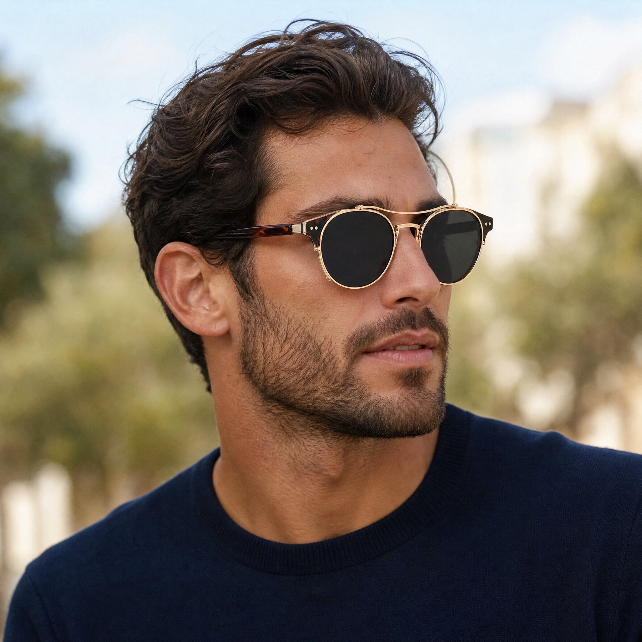 MV Falcon — Browline Sunglasses worn