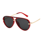 MV Gradient Pilot No.02 — Sunglasses Red grey