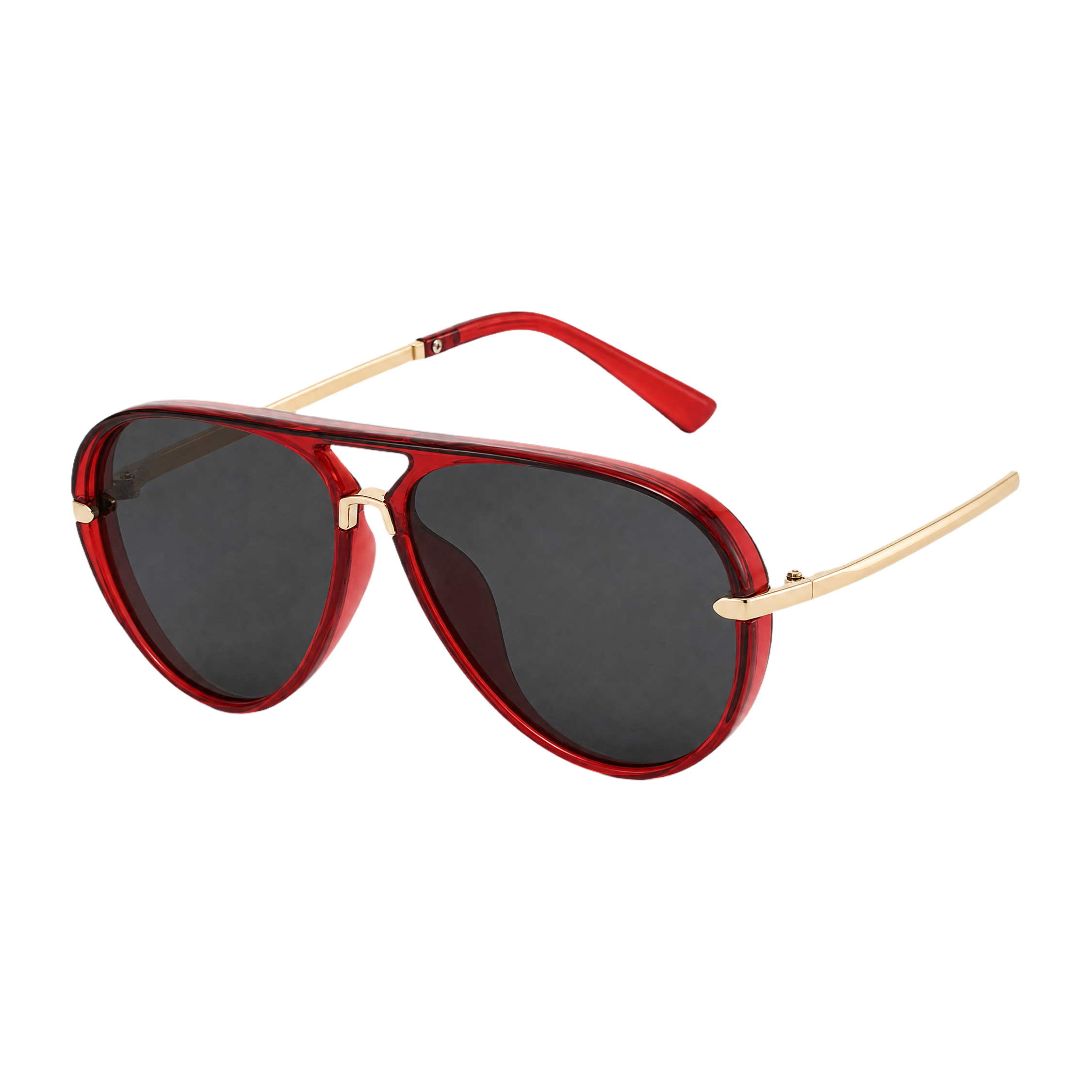 MV Gradient Pilot No.02 — Sunglasses Red grey