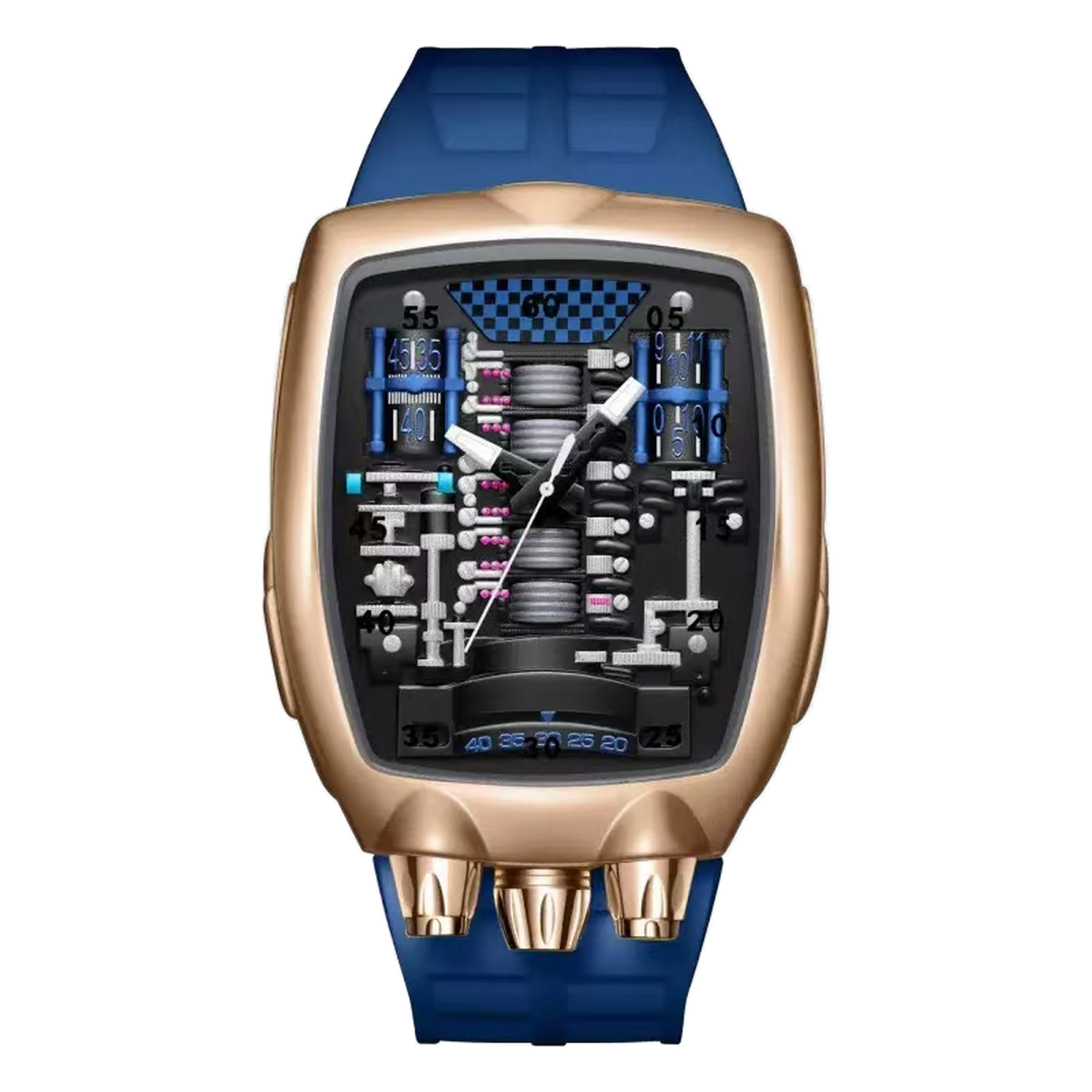 TORVEX Rose Gold / Blue