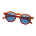 MV Hawthorne — Round Acetate Sunglasses folded