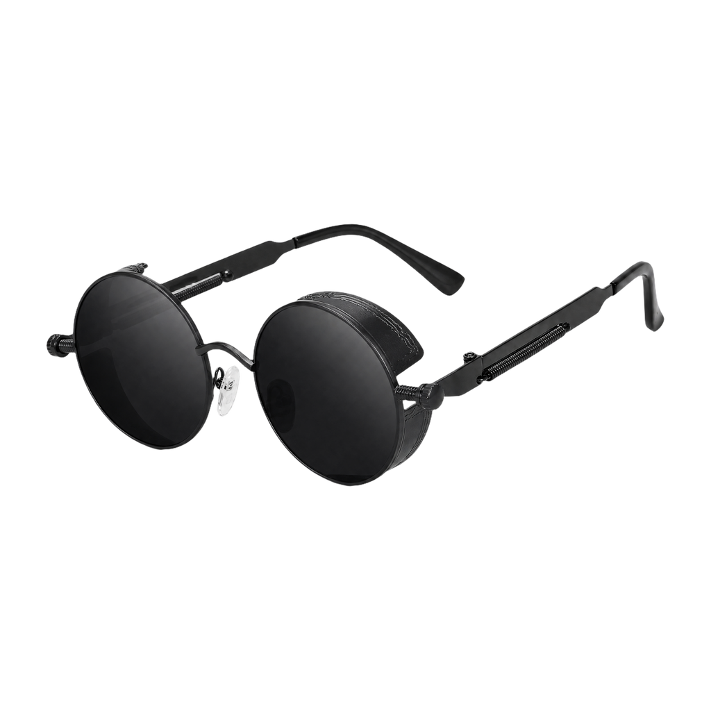 MV Vintage Round No.04 — Sunglasses Black