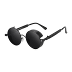 MV Vintage Round No.04 — Sunglasses Black