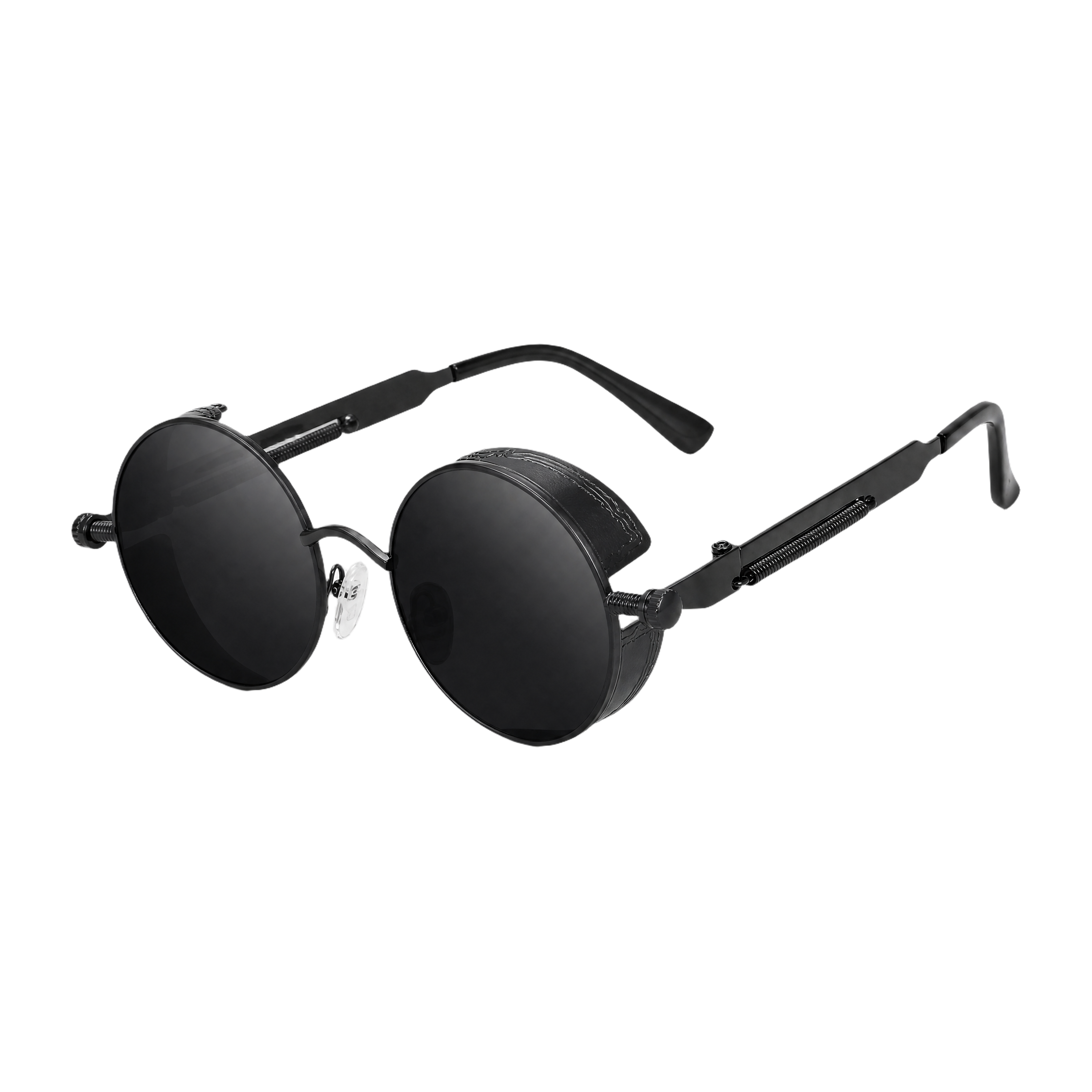 MV Vintage Round No.04 — Sunglasses Black