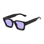 MV Kingsley — Square Acetate Sunglasses Black 2