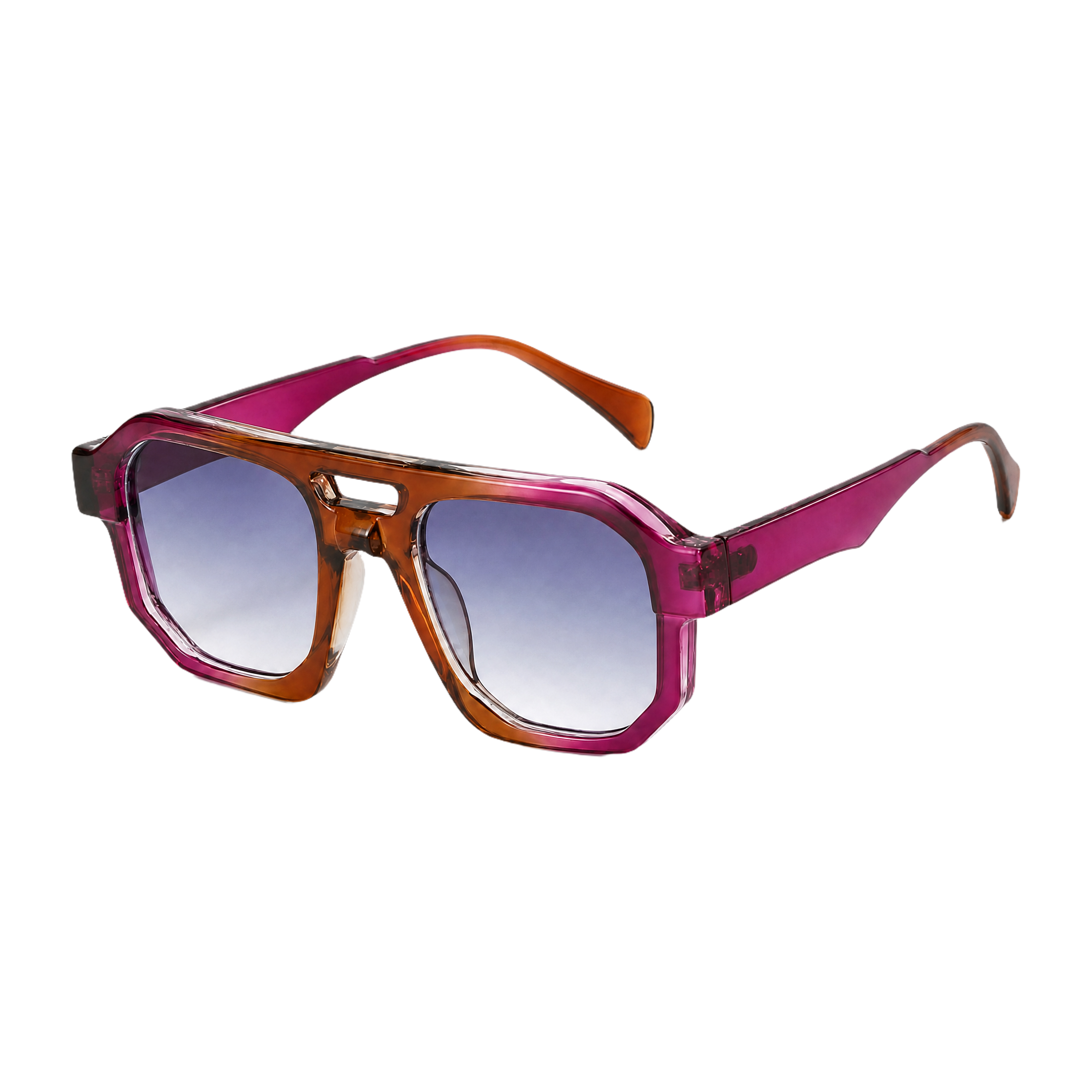 MV Marlowe — Sunglasses Tea Purple Clear