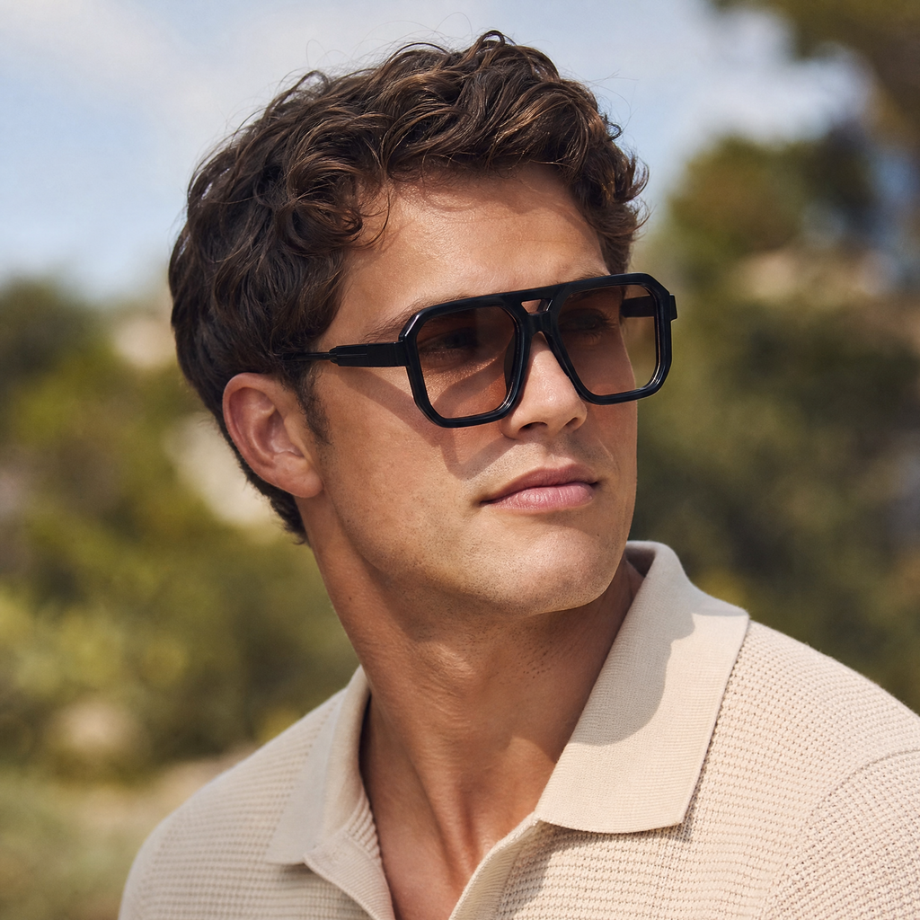 MV Warwick — Square Acetate Sunglasses worn