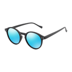 MV Cove — Browline Sunglasses Blue Mirrored
