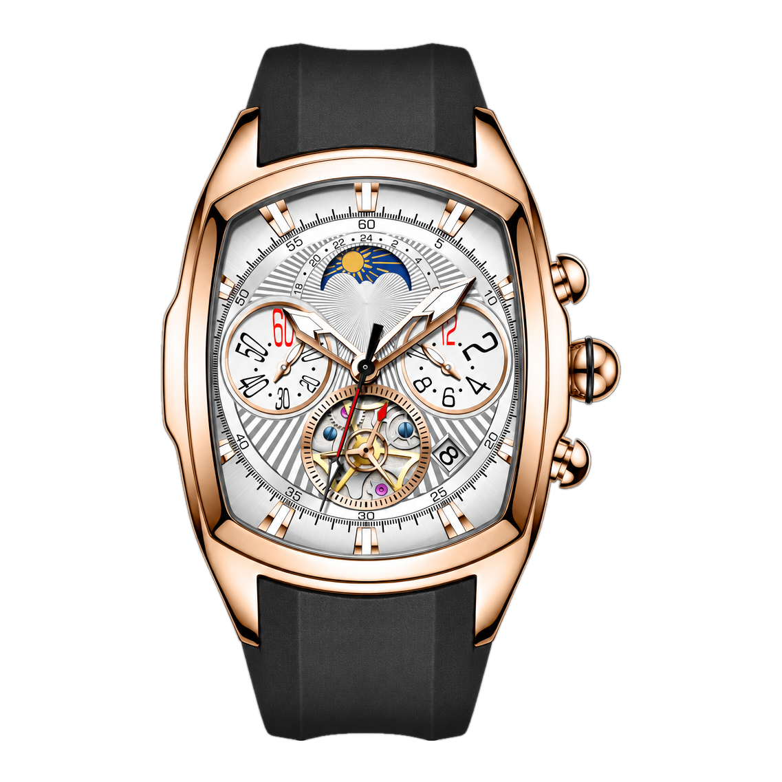 LUNOVEX Rose Gold White