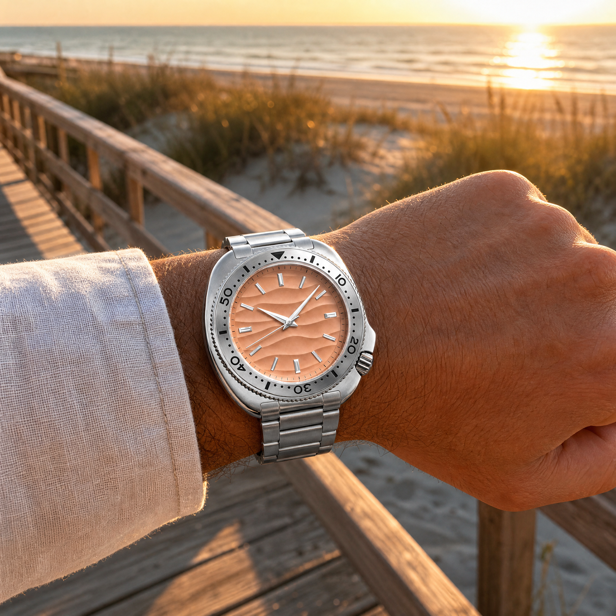 MERIDIAN wrist golden hour