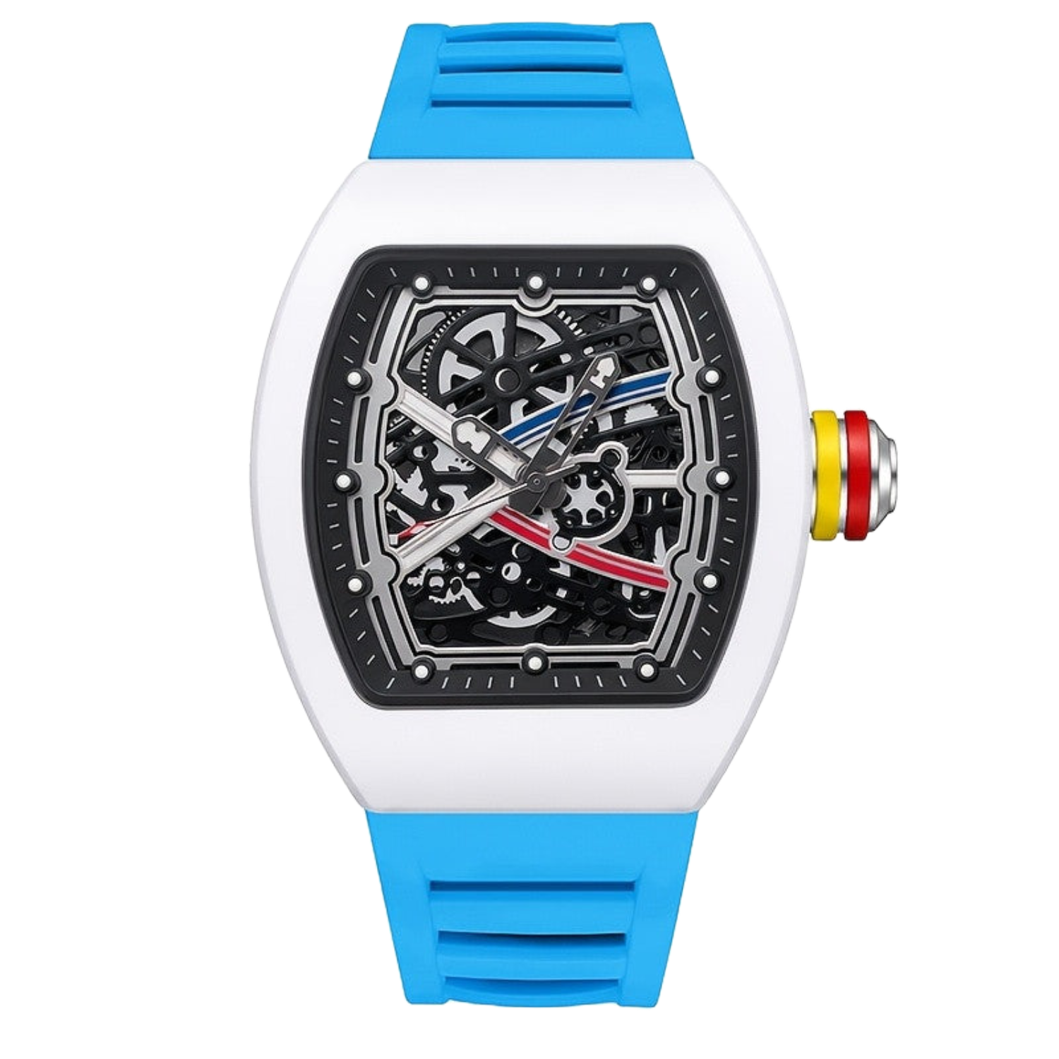 CORSARO – Tricolor Racing Skeleton Watch Martino Valenti
