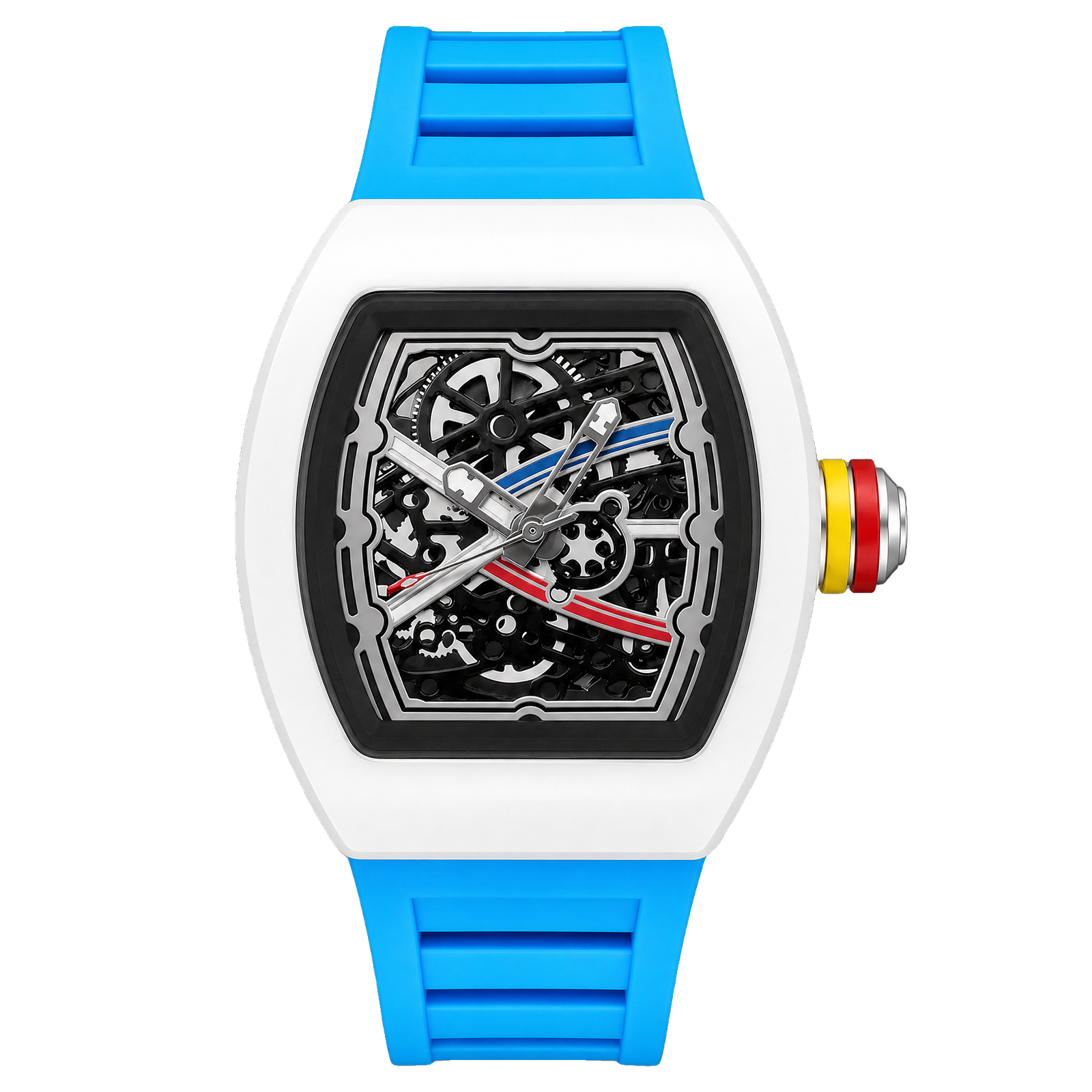 CORSARO – Tricolor Racing Skeleton Watch Martino Valenti