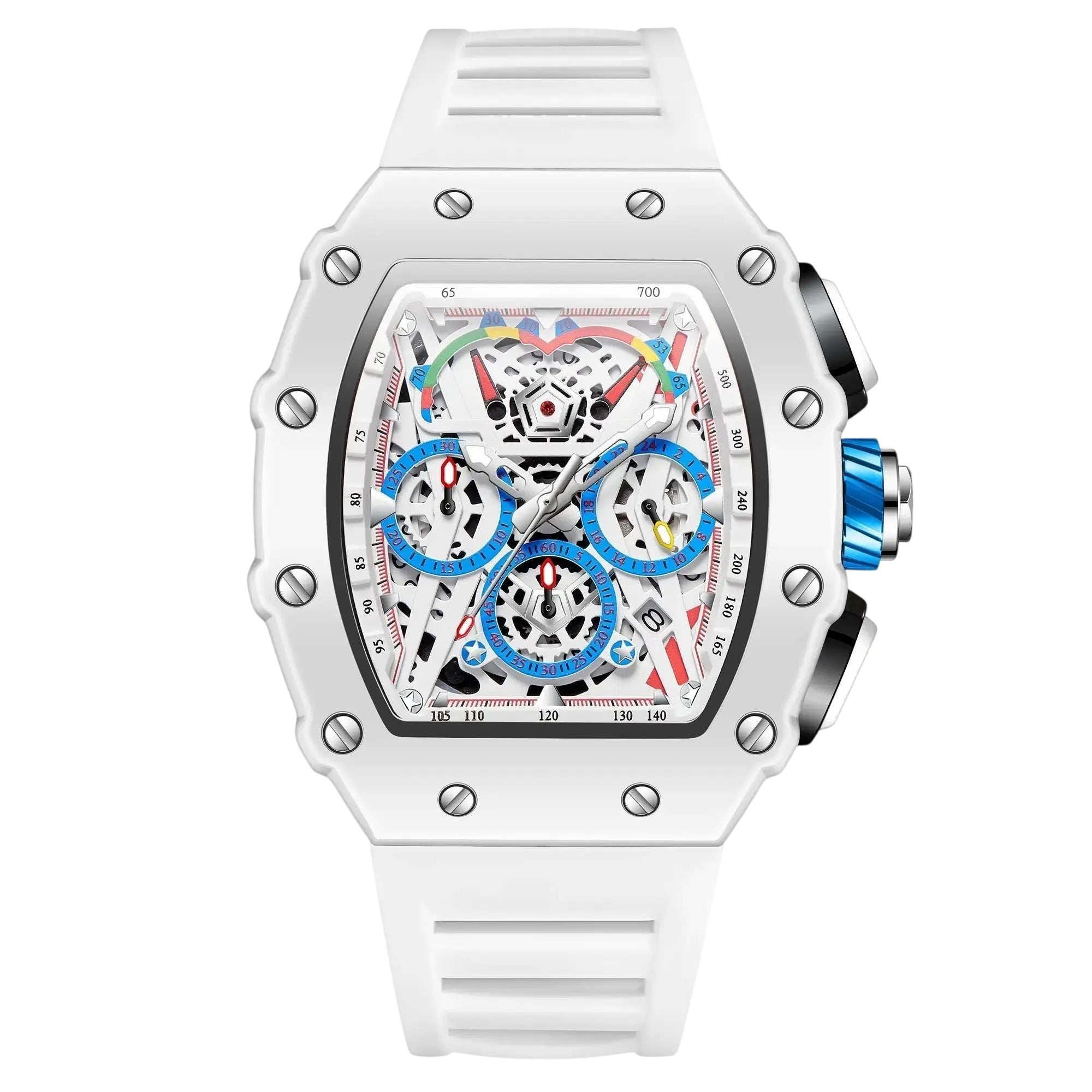 VOLTRYX – Men’s Designer Skeleton Sport Watch with Multi-Dial Display Martino Valenti