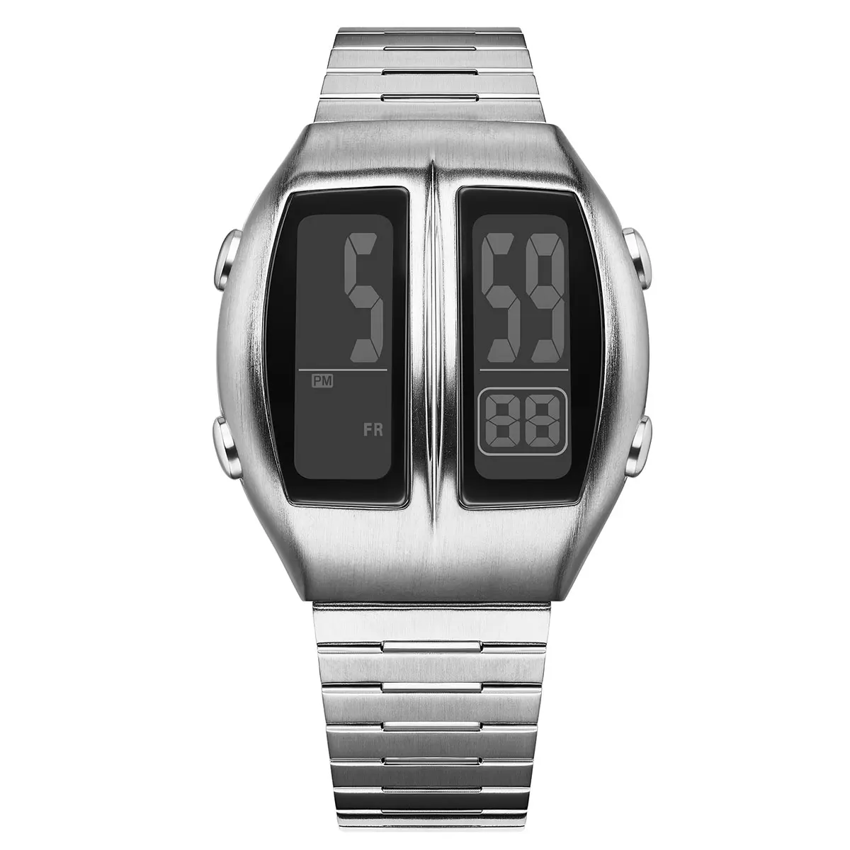 Giorgio Mareno DIGYRON electronic device with digital display and controls, placed on a white background.